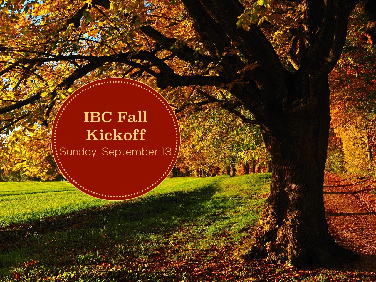 Kickoff Sunday and Leader Dedication: Serve Well